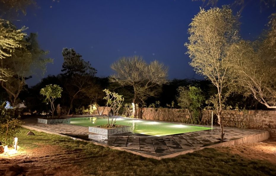Insta-worthy 2 BHK Farmhouse with Pool near Gurgaon