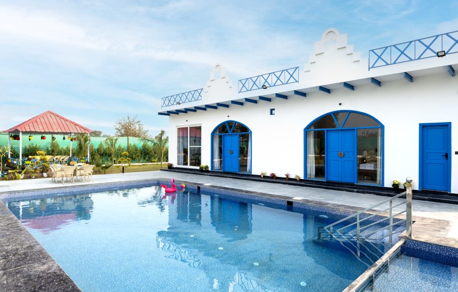 Thalassa Farm in Manesar NCR | Pool, Garden & more