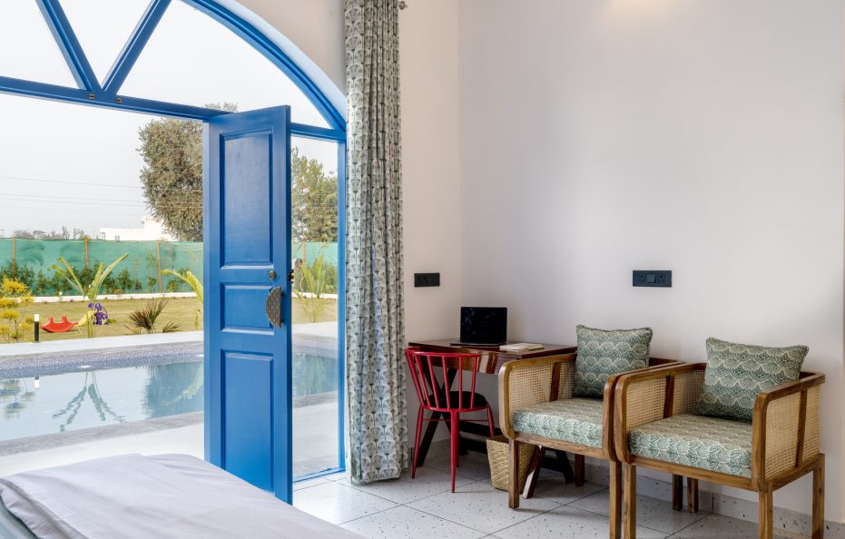 Thalassa Farm in Manesar NCR | Pool, Garden & more