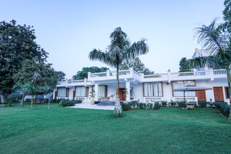 5 BHK Farmhouse with Pool, Lush Green Lawn & More